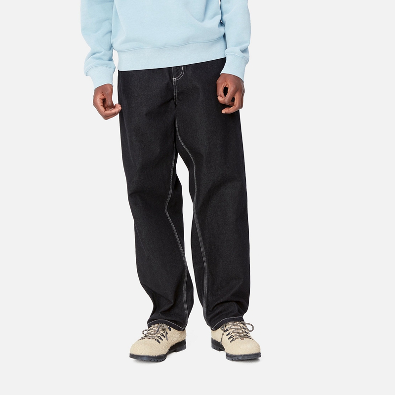 Black Men Carhartt Simple Pants | HCU-189407