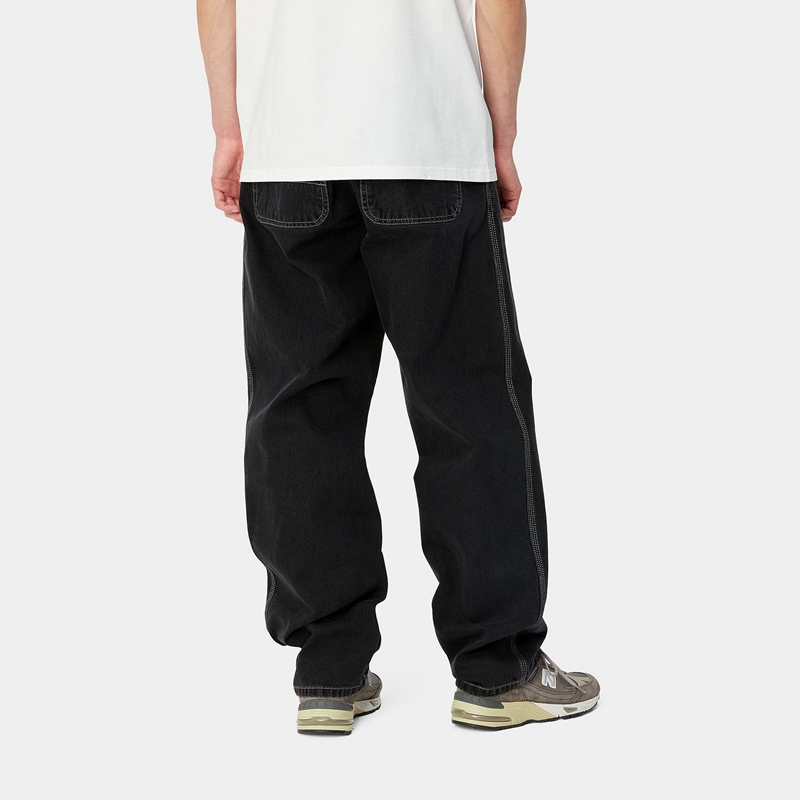 Black Men Carhartt Simple Pants | YQE-302148