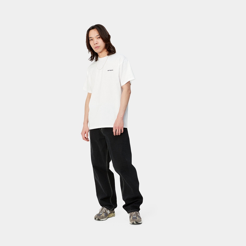 Black Men Carhartt Simple Pants | YQE-302148