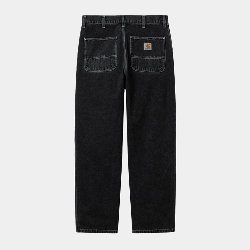 Black Men Carhartt Simple Pants | YQE-302148