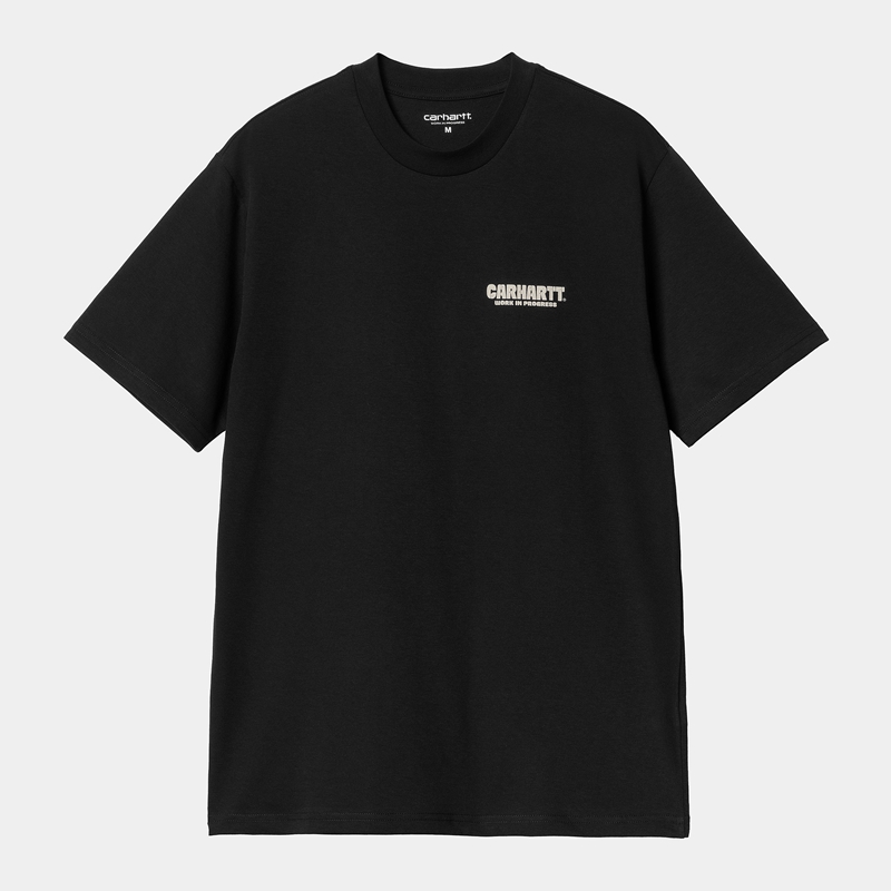 Black Men Carhartt Trade T-Shirt | KDY-549867