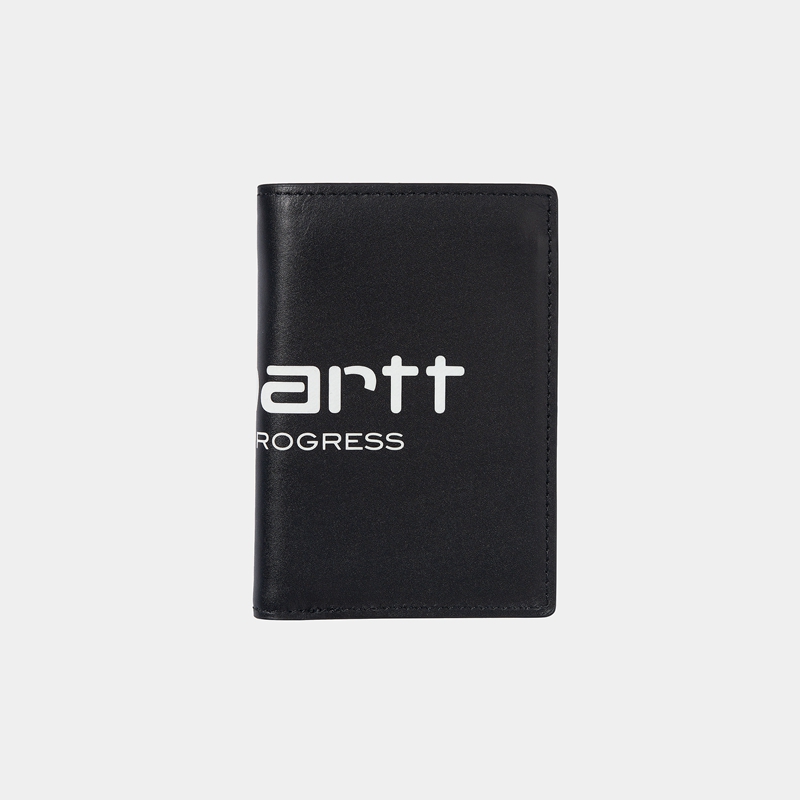 Black Men Carhartt Vegas Vertical Wallets | MQG-340158