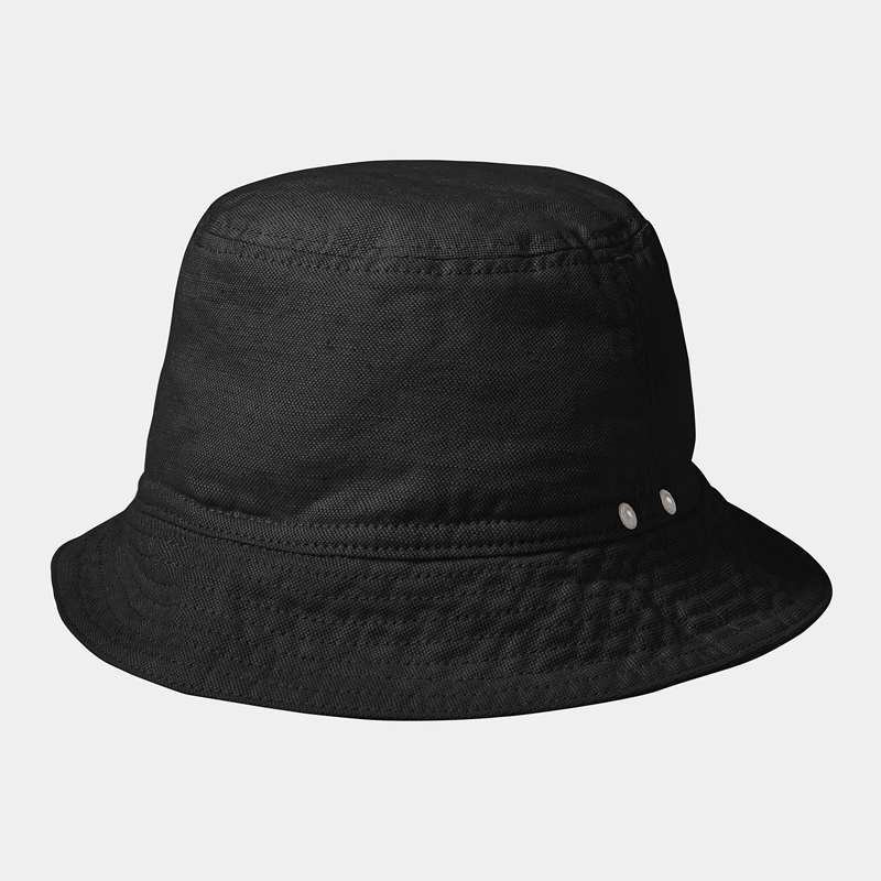 Black Men Carhartt Walter Bucket Hats | BTL-905432