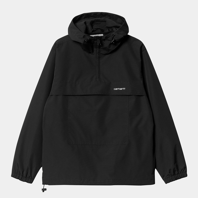 Black Men Carhartt Windbreaker Hoodie | YBS-941678