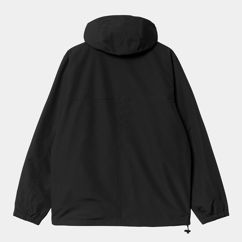 Black Men Carhartt Windbreaker Hoodie | YBS-941678