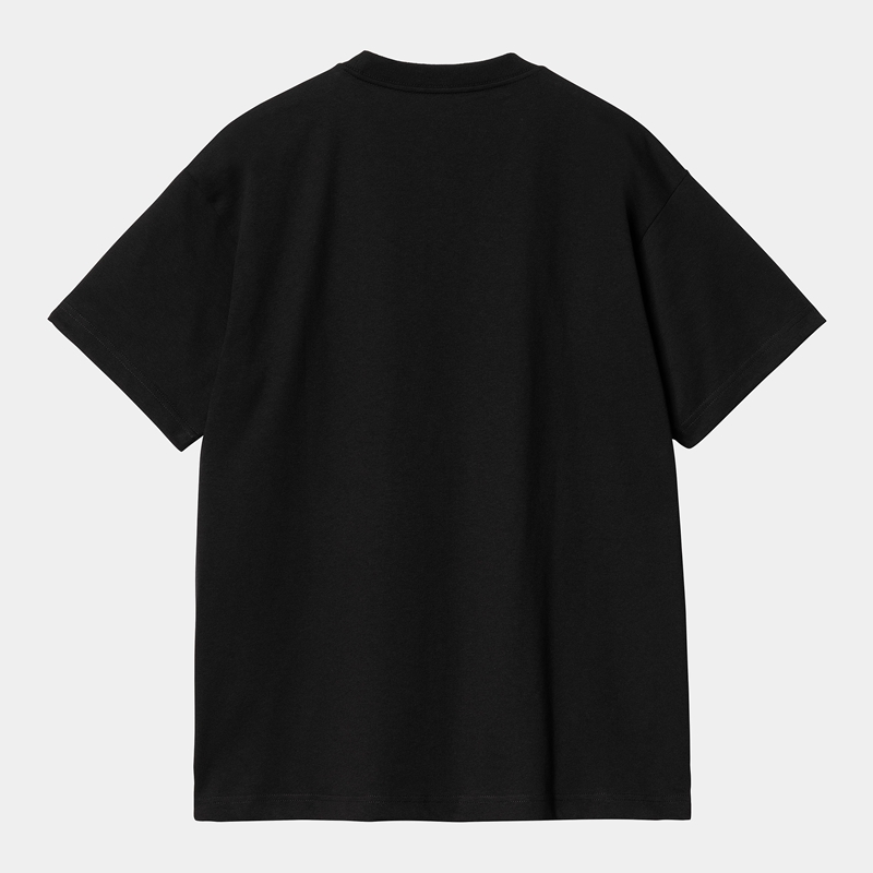 Black Men Carhartt Yute T-Shirt | VHO-309754