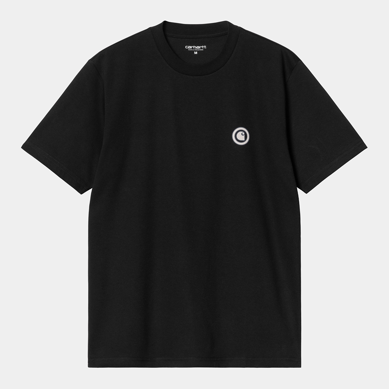 Black Men Carhartt Zipper T-Shirt | OTF-392018