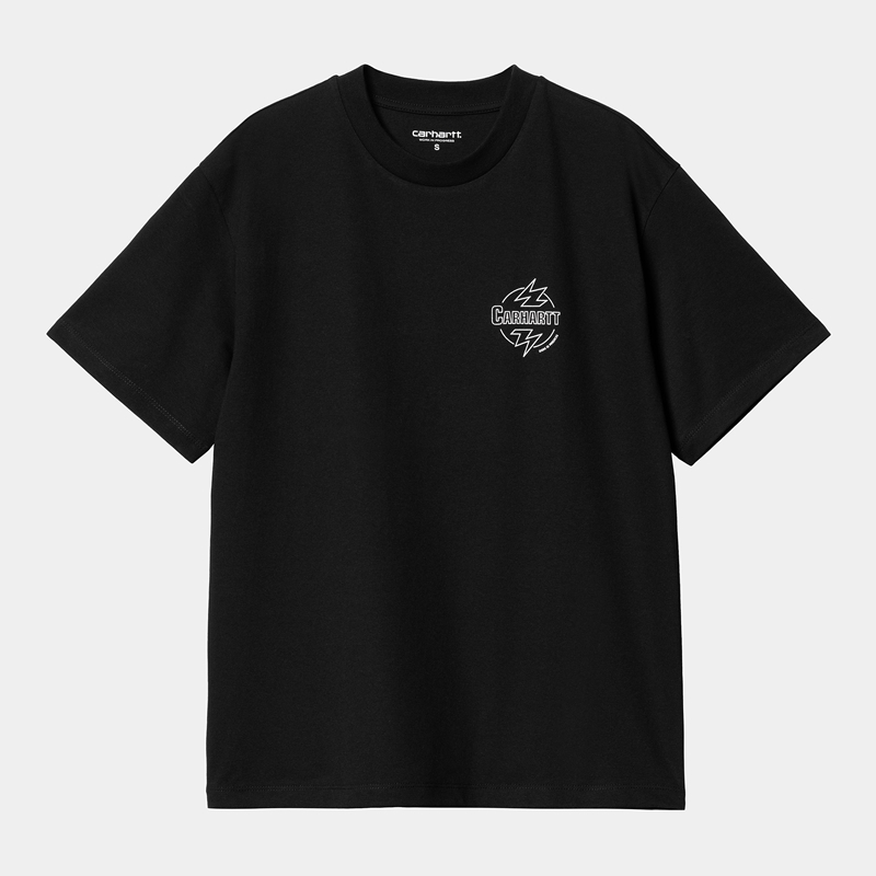 Black Women Carhartt Ablaze T-Shirt | UVW-678193