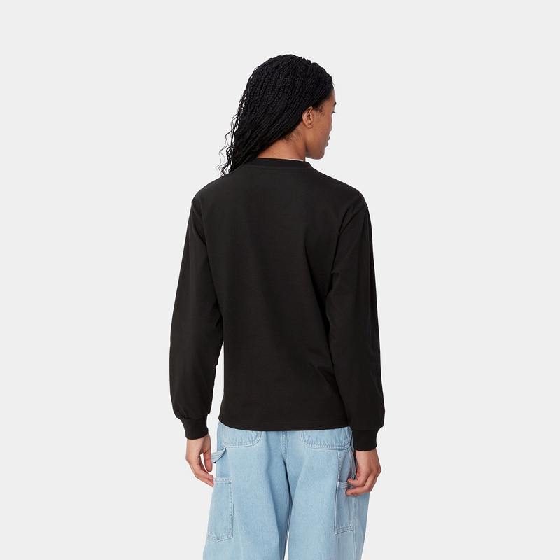 Black Women Carhartt Body of Work T-Shirt | SQW-652078