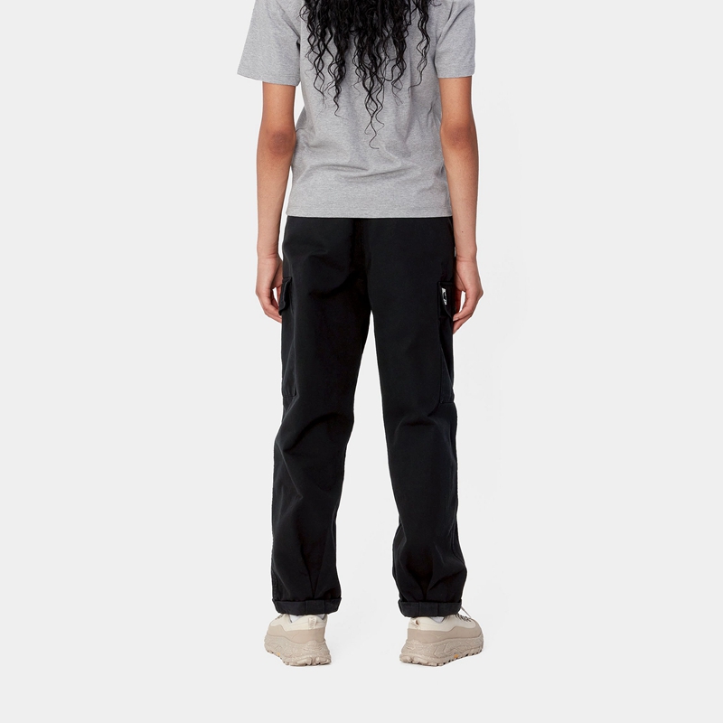 Black Women Carhartt Collins Pants | VYR-109738