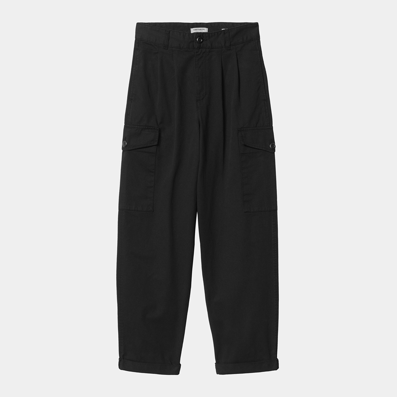 Black Women Carhartt Collins Pants | VYR-109738