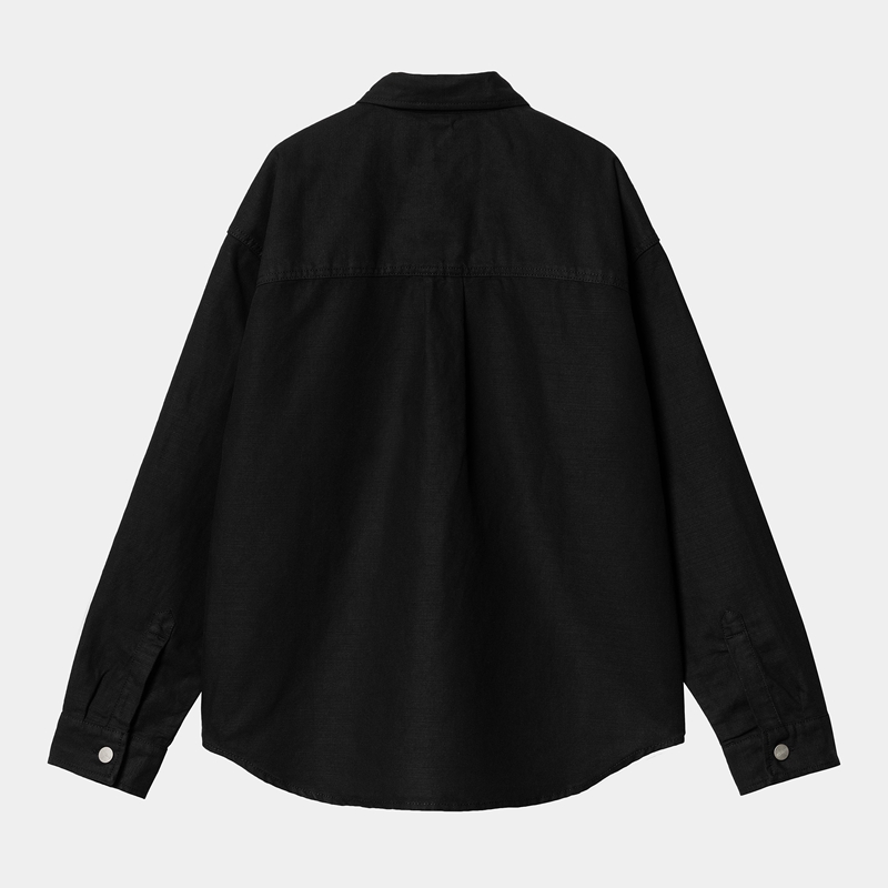 Black Women Carhartt Ethel Shirt Jackets | BHS-854371