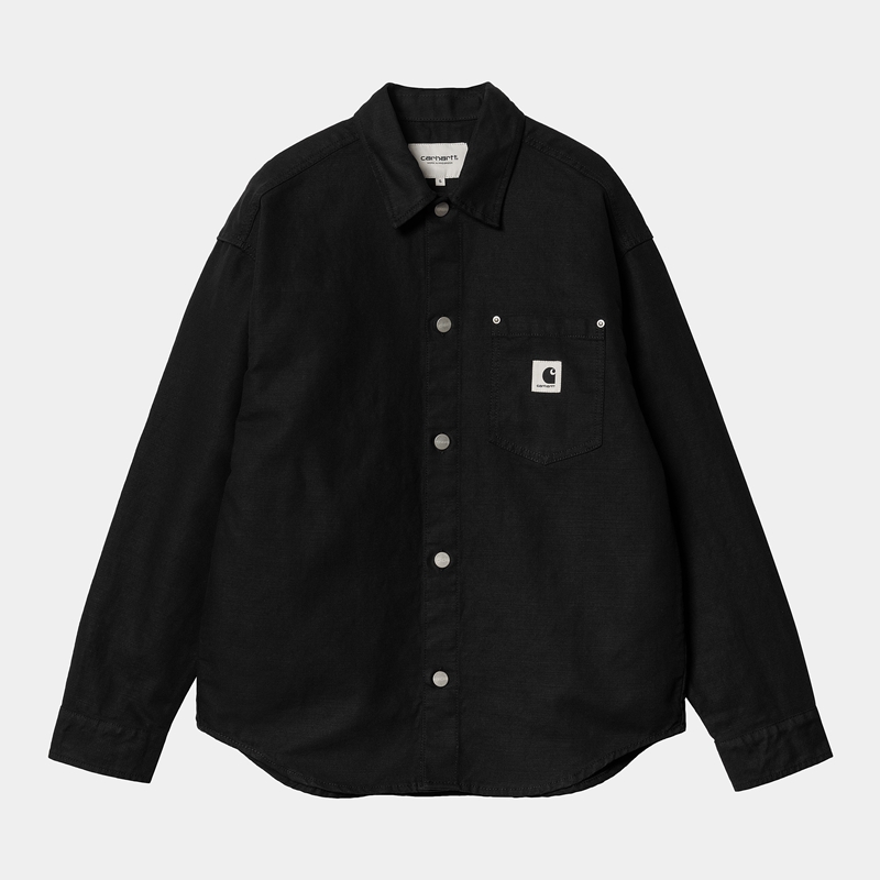 Black Women Carhartt Ethel Shirt Jackets | BHS-854371