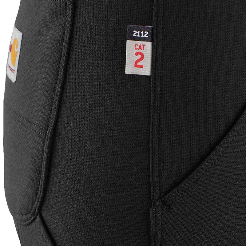 Black Women Carhartt Flame-Resistant Force® Midweight Pocket Leggings | MKW-218705