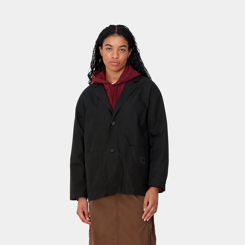 Black Women Carhartt Franky Jackets | EAO-632491