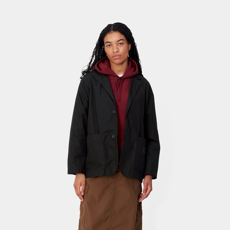 Black Women Carhartt Franky Jackets | EAO-632491