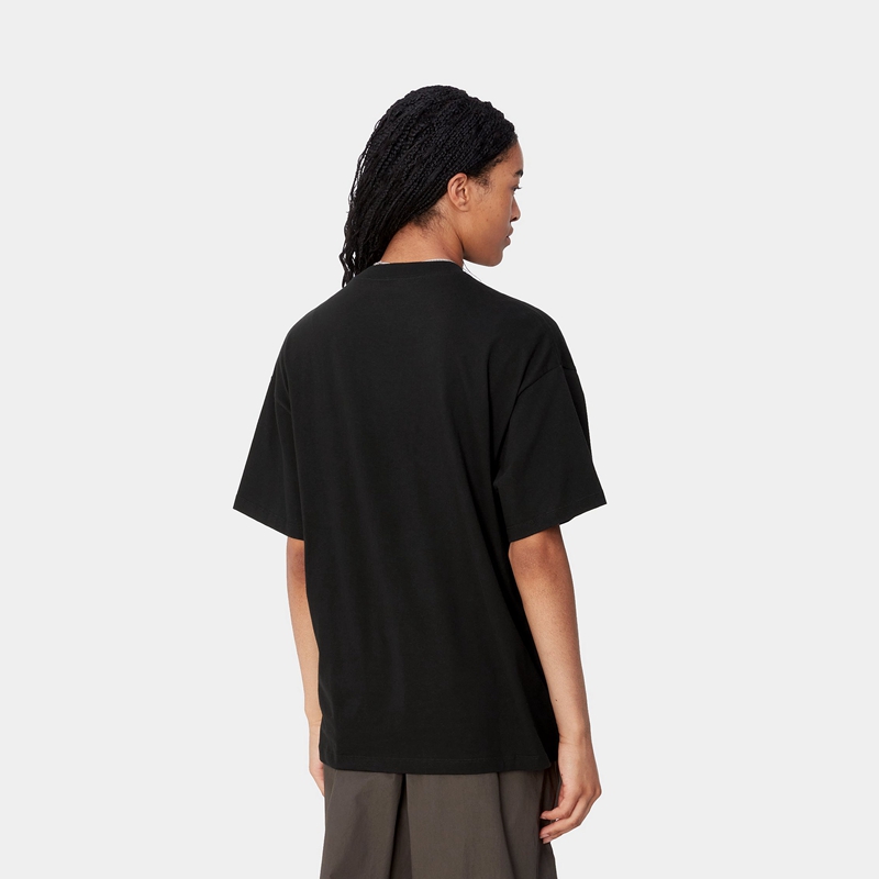 Black Women Carhartt Goo T-Shirt | PNE-590346