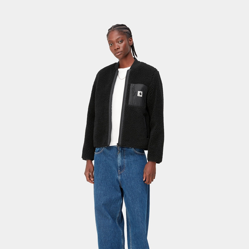 Black Women Carhartt Janet Liner Jackets | PKY-765204