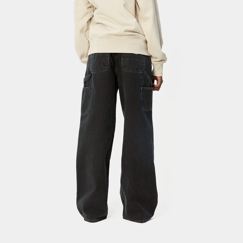 Black Women Carhartt Jens Pants | DRV-693245