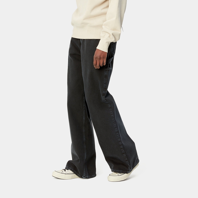 Black Women Carhartt Jens Pants | DRV-693245