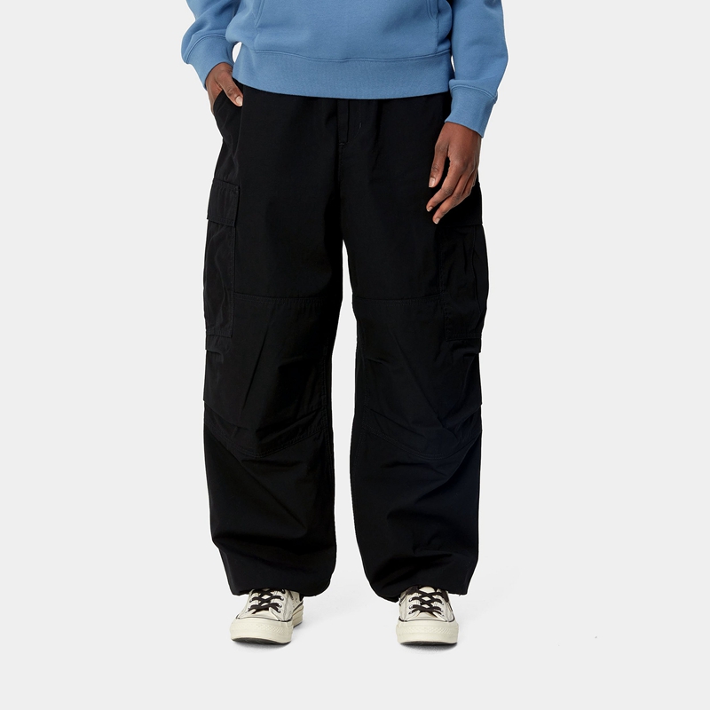 Black Women Carhartt Jet Cargo Pants | TRK-548216