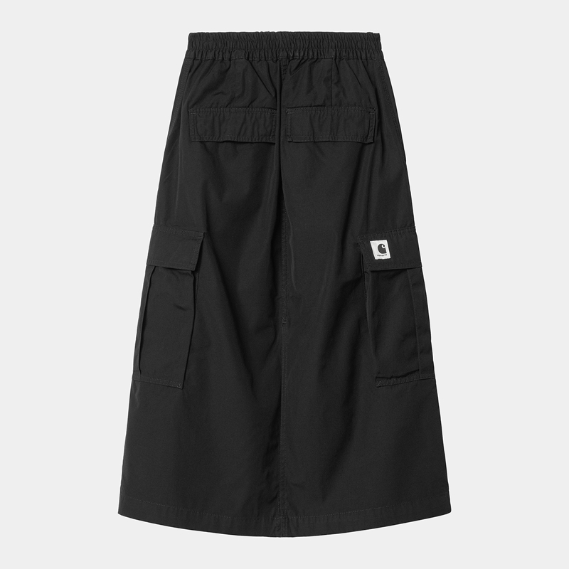 Black Women Carhartt Jet Cargo Skirts | XRW-491870