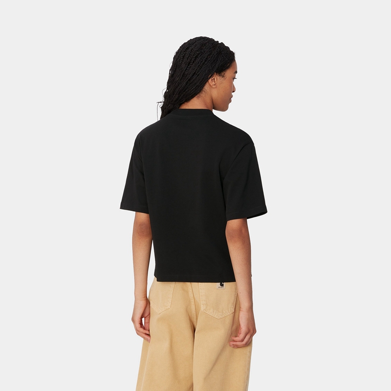 Black Women Carhartt Kainosho T-Shirt | VRH-579681