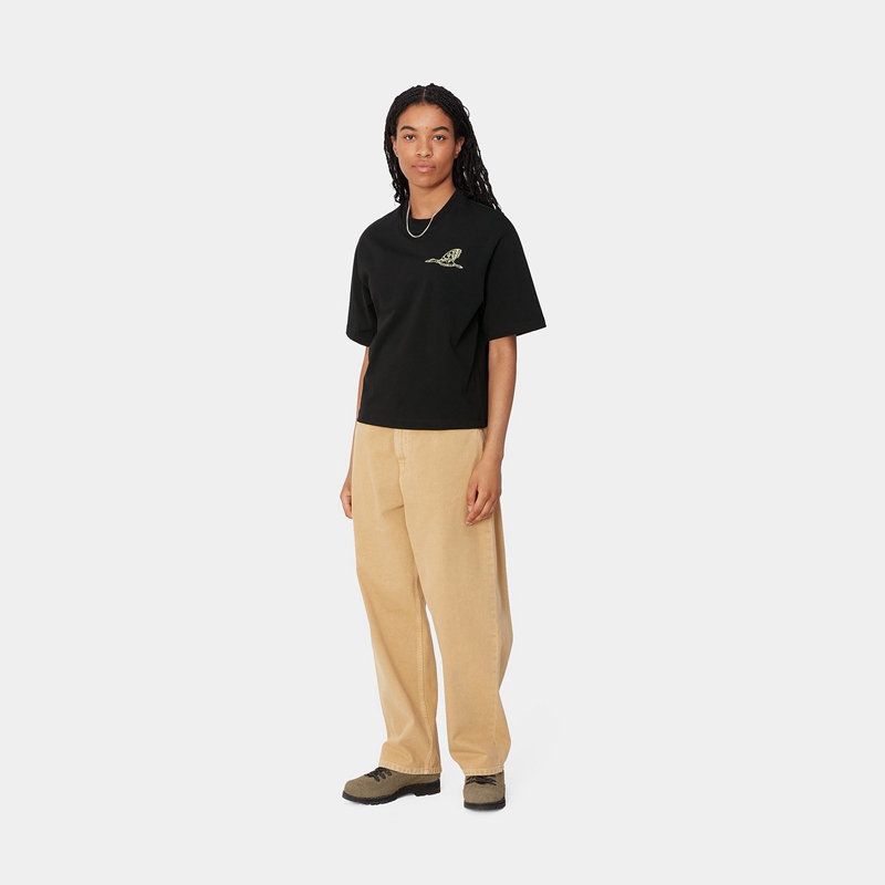 Black Women Carhartt Kainosho T-Shirt | VRH-579681