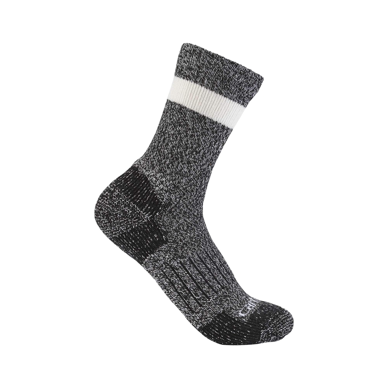 Black Women Carhartt Midweight Crew Socks | PMN-786459