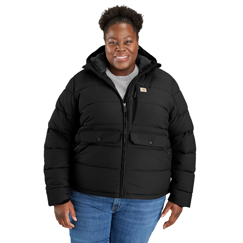 Black Women Carhartt Montana Puffer Jackets | LDY-381520