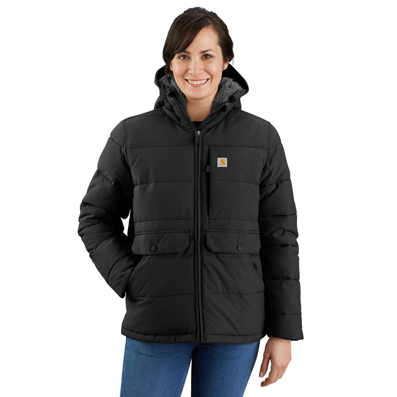 Black Women Carhartt Montana Puffer Jackets | LDY-381520