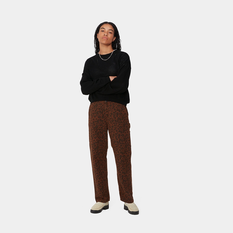 Black Women Carhartt Norlina Sweatshirt | JXU-937412