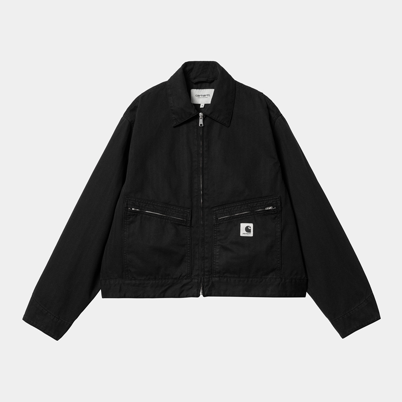 Black Women Carhartt Norris Jackets | CKV-371642