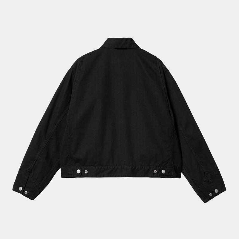 Black Women Carhartt Norris Jackets | CKV-371642