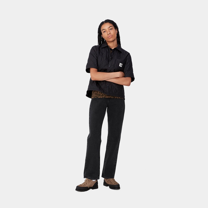 Black Women Carhartt Noxon Pants | BTR-283016