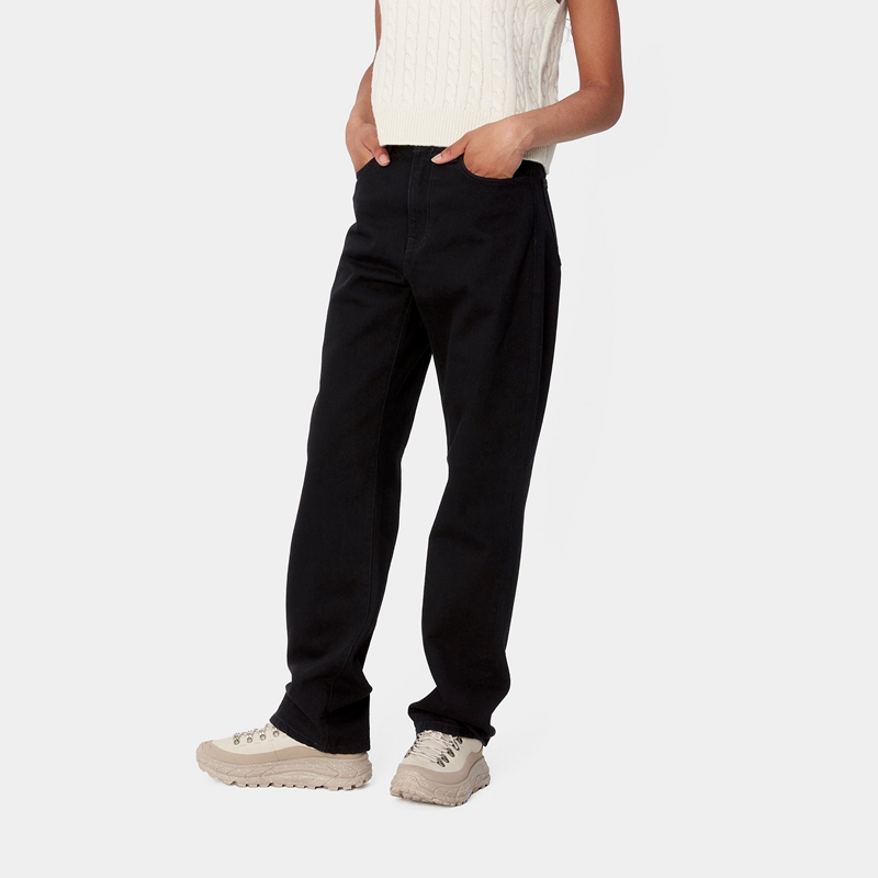 Black Women Carhartt Noxon Pants | CQF-892063