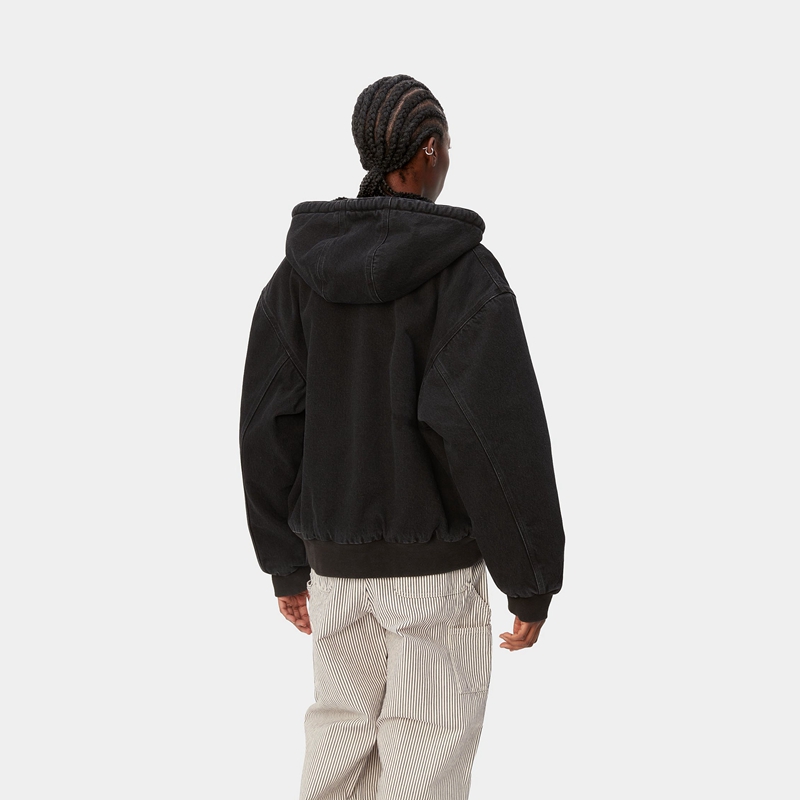 Black Women Carhartt OG Active Winter Jackets | HVJ-752308