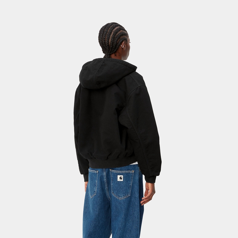 Black Women Carhartt OG Active Winter Jackets | HQT-039714