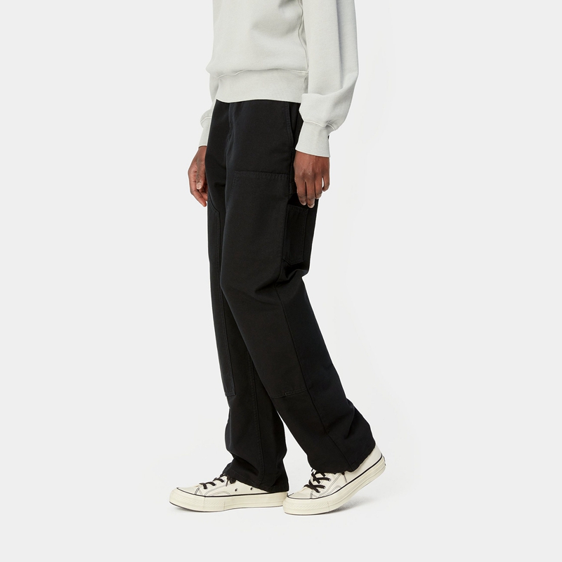 Black Women Carhartt Pierce Double Knee Pants | ZLF-684529