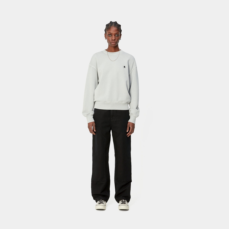 Black Women Carhartt Pierce Double Knee Pants | ZLF-684529