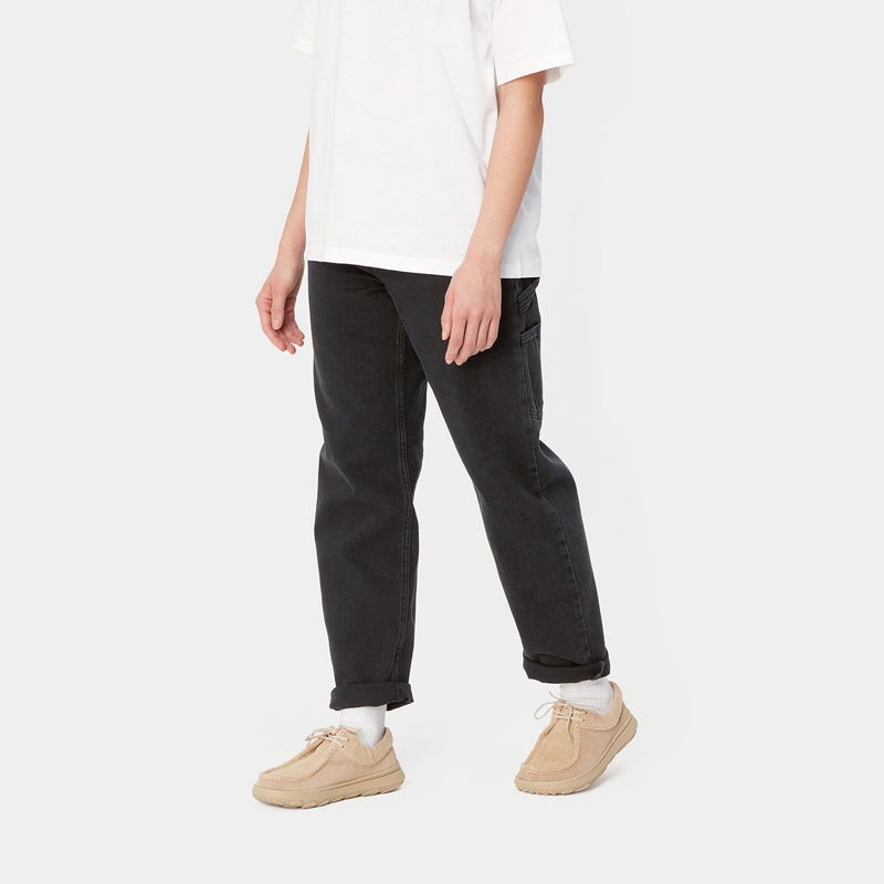 Black Women Carhartt Pierce Pants | EDU-609432