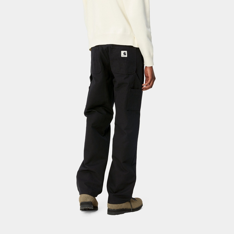 Black Women Carhartt Pierce Straight Pants | EWO-314670