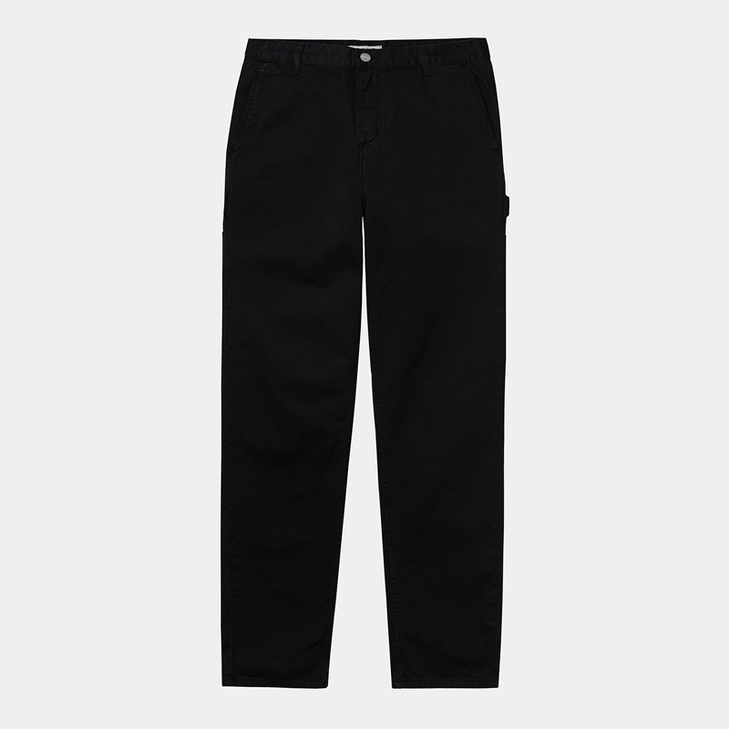 Black Women Carhartt Pierce Straight Pants | LCE-270948