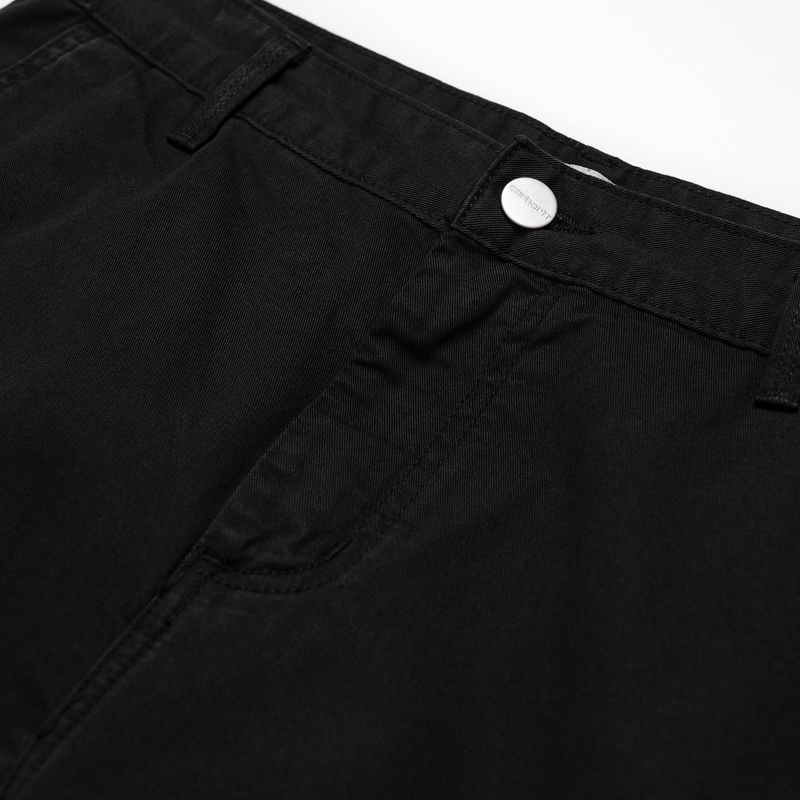 Black Women Carhartt Pierce Straight Pants | LCE-270948