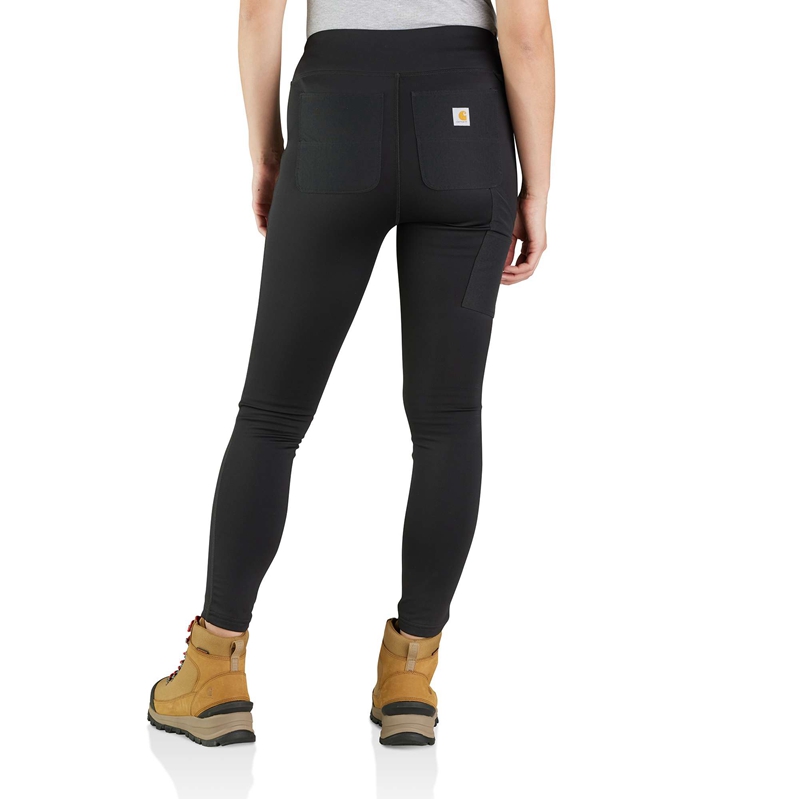 Black Women Carhartt Rugged Flex® Heavyweight Pocket Leggings | JKP-631547