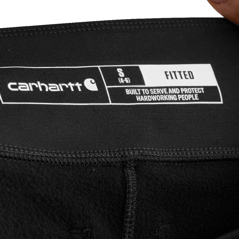 Black Women Carhartt Rugged Flex® Heavyweight Pocket Leggings | JKP-631547