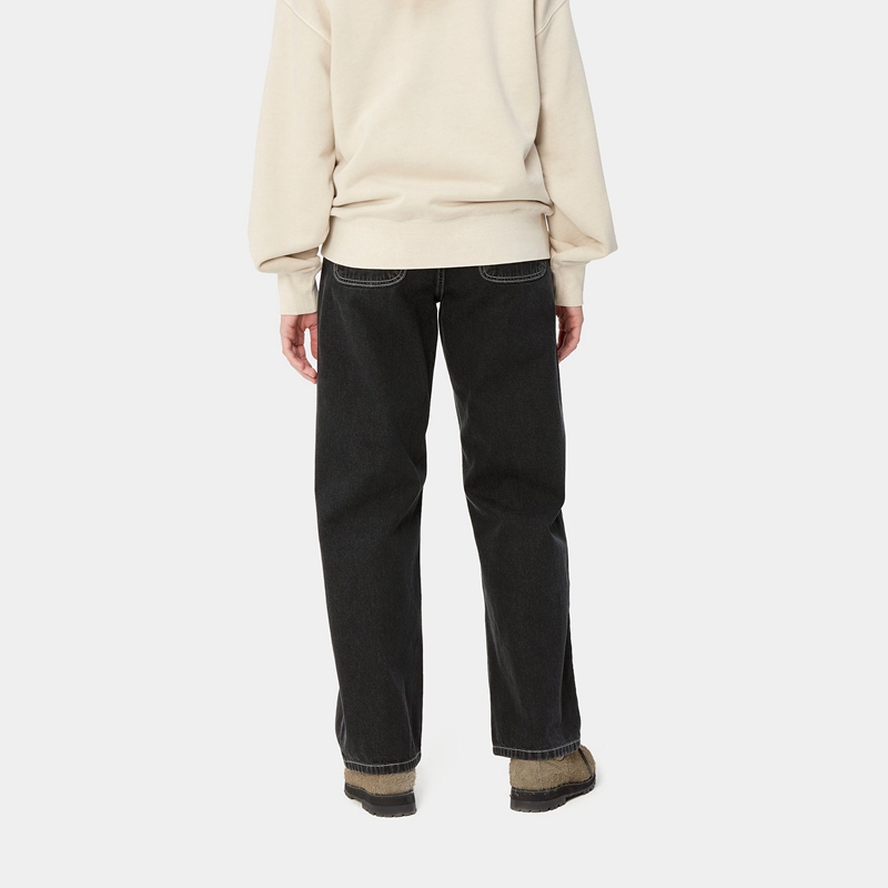 Black Women Carhartt Simple Pants | TLG-673948