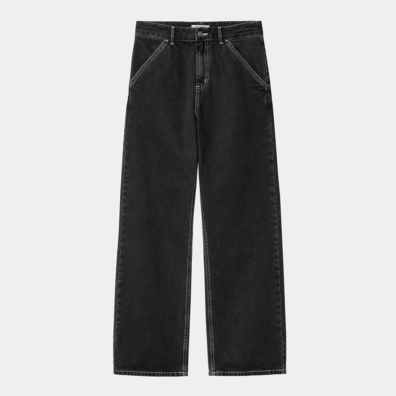 Black Women Carhartt Simple Pants | TLG-673948