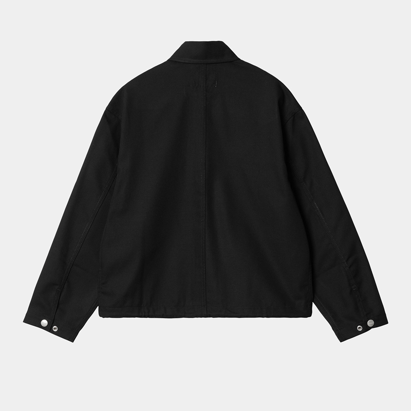 Black Women Carhartt Simple Shirt Jackets | ABK-508947