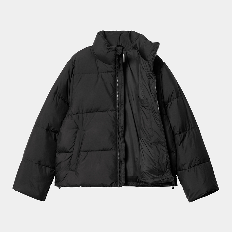 Black Women Carhartt Springfield Jackets | CAR-726401